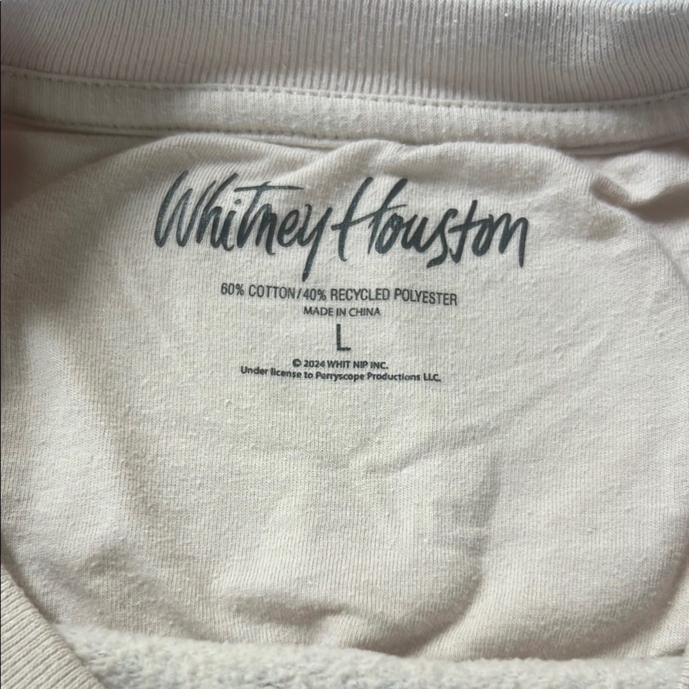 Whitney Graphic Beige Sweatshirt - Picture 3 of 6